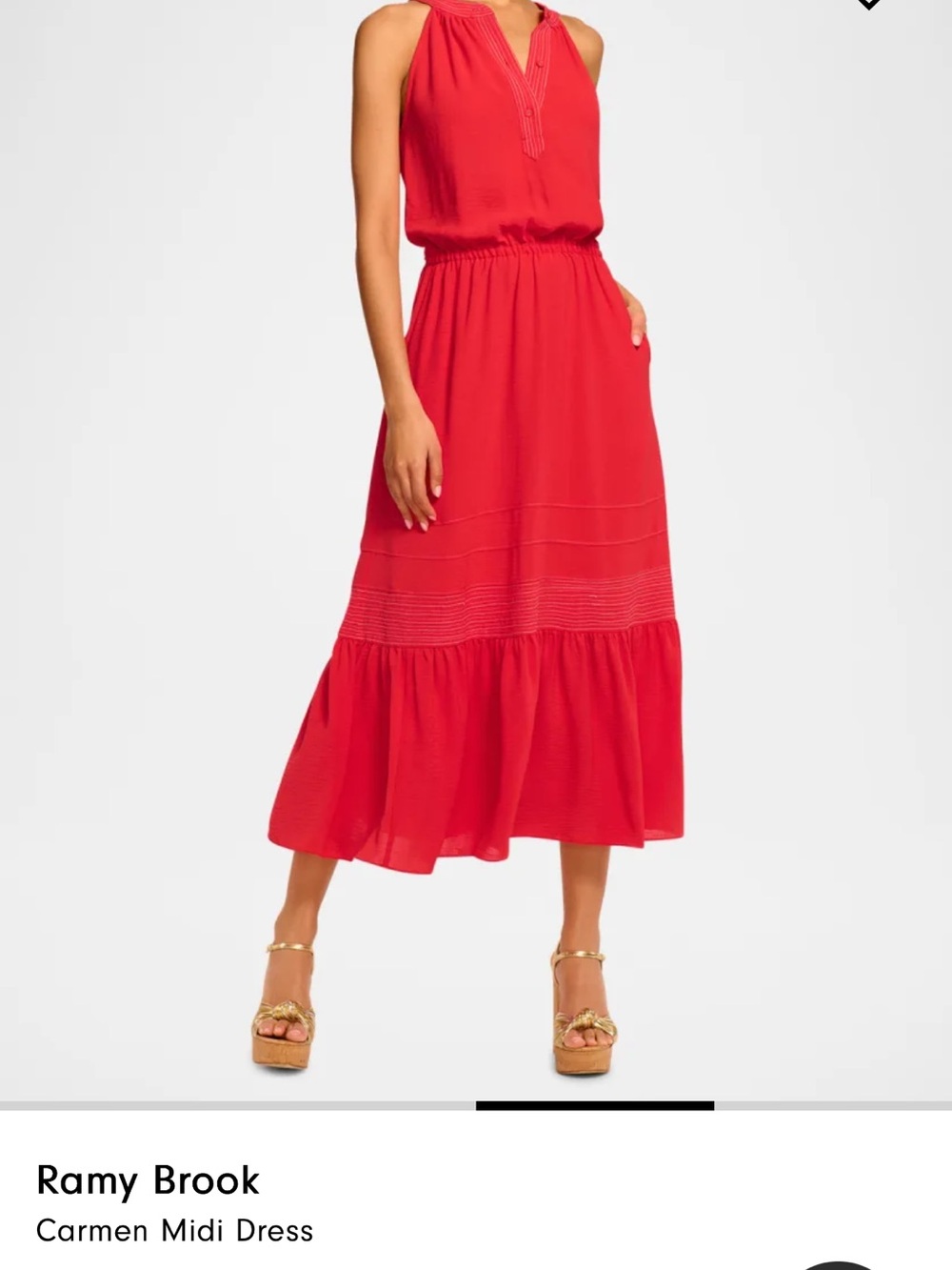 Ramy Brook Carmen Midi Dress